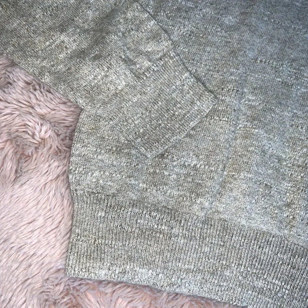 Lucky Brand White Label Tan Men's Cotton V-Neck Casual Sweater Small - Picture 4 of 9